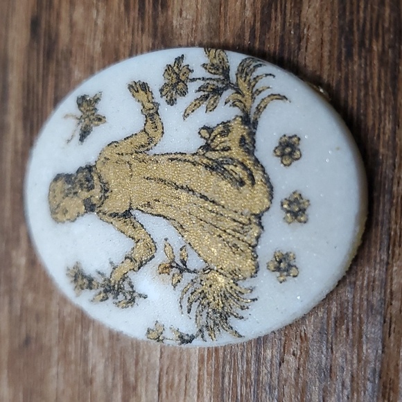 Into the garden cabochon antique - Picture 2 of 3